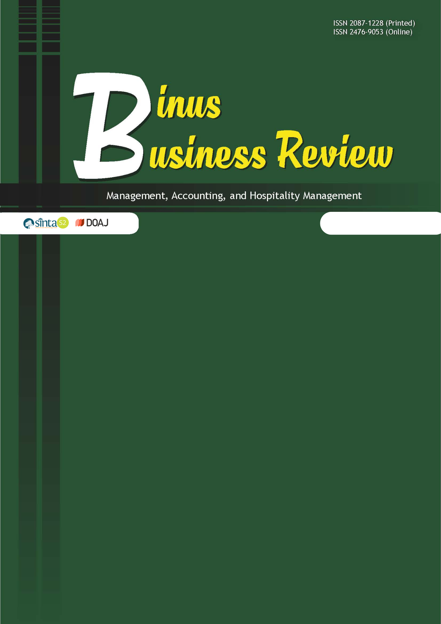 Binus Business Review