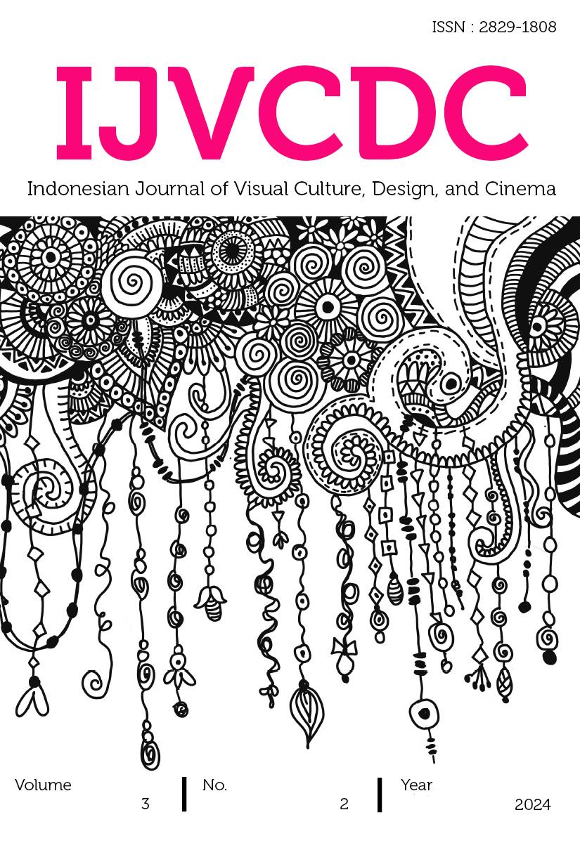 					View Vol. 3 No. 2 (2024): Indonesian Journal of Visual Culture, Design, and Cinema
				