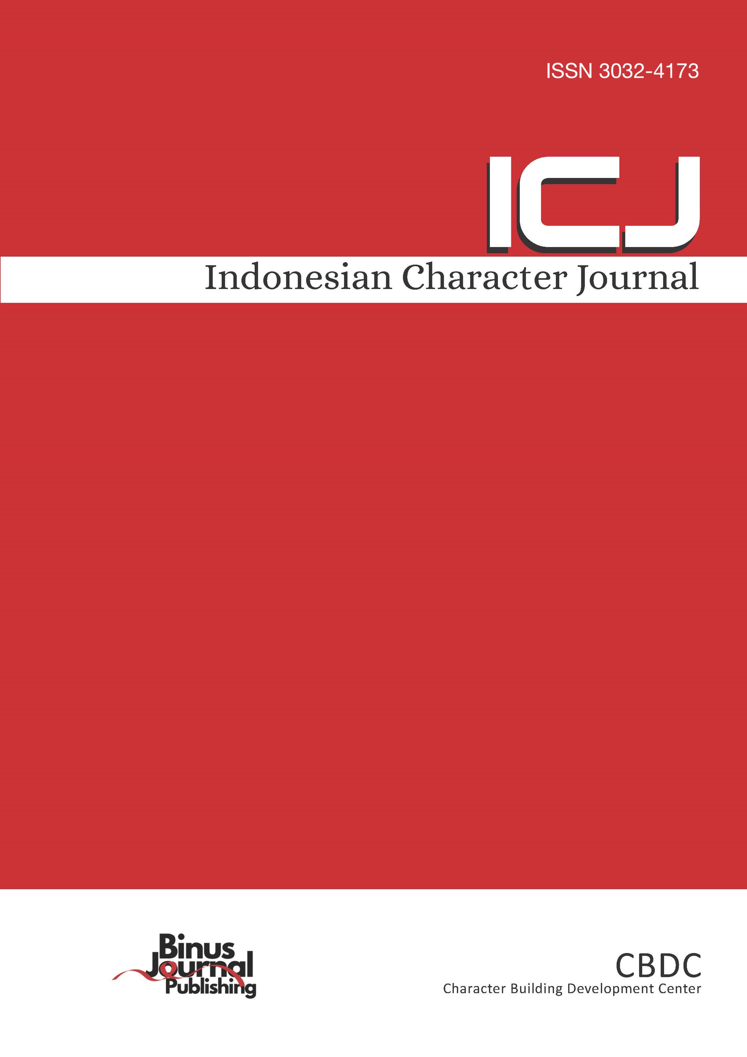 					View Vol. 1 No. 2 (2024):  Indonesian Character Journal
				
