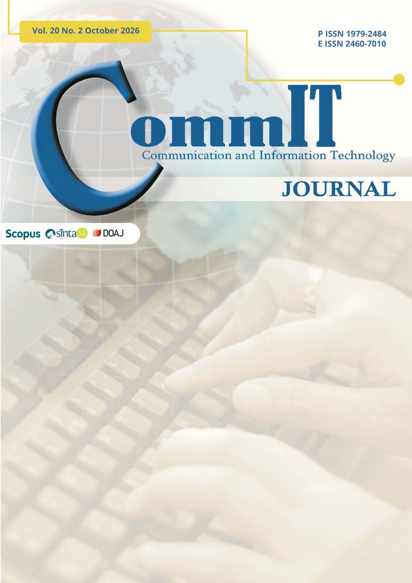 					View Vol. 20 No. 2 (2026): CommIT Journal (in press)
				