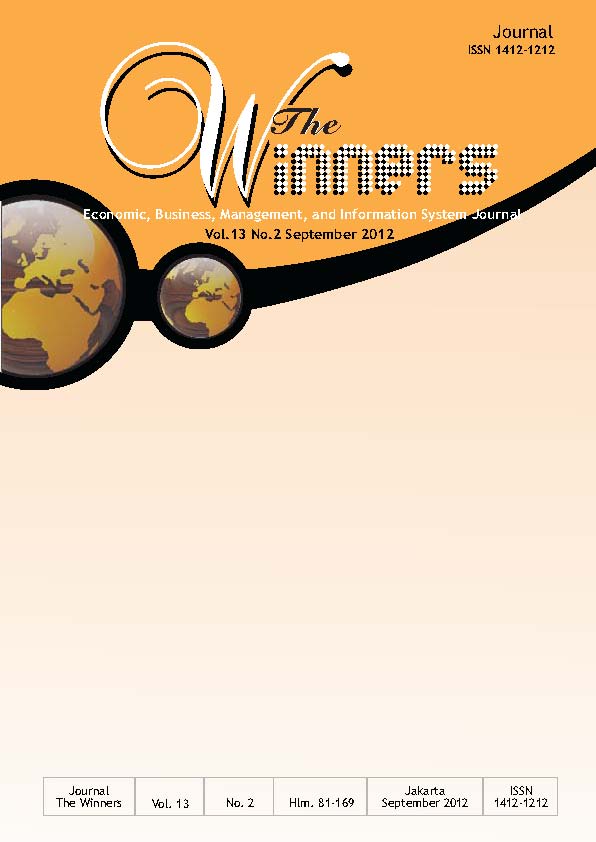 					View Vol. 13 No. 2 (2012): The Winners Vol. 13 No. 2 2012
				