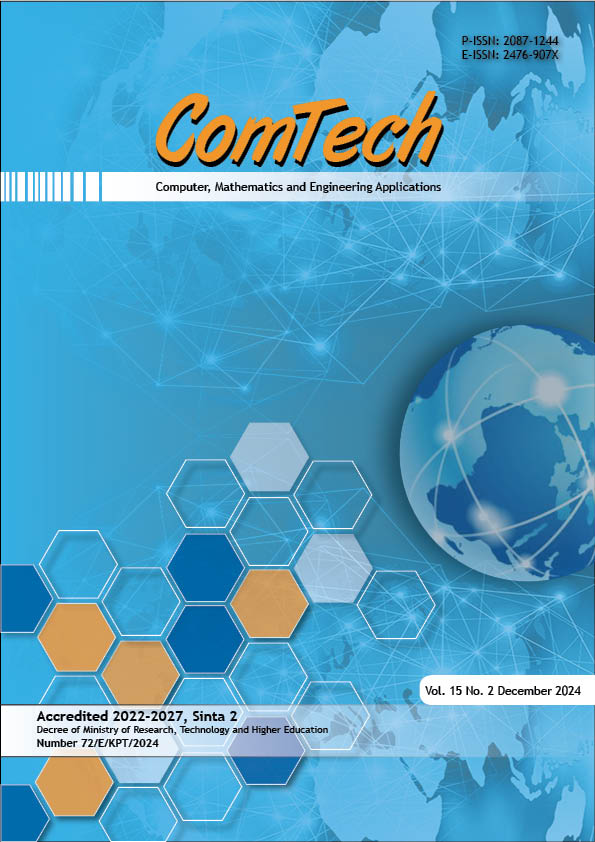 					View Vol. 15 No. 2 (2024): ComTech (in press)
				